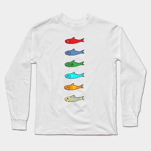 A nice school of fish Long Sleeve T-Shirt